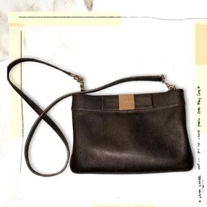 Kate Spade Pebbled Leather w/Bow Crossbody Bag